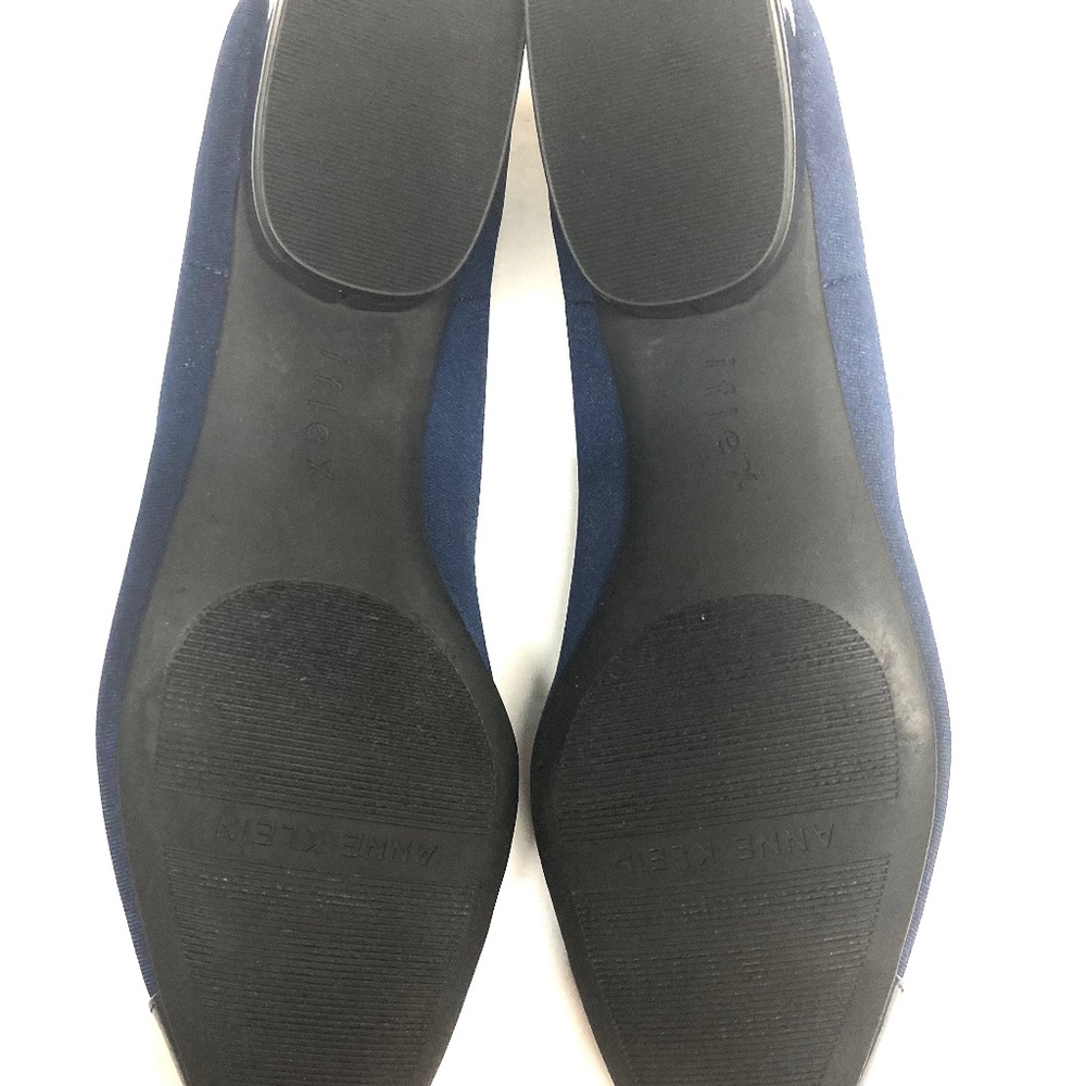 Anne Klein iflex Carlie Navy Dress Shoes - Picture 8 of 9